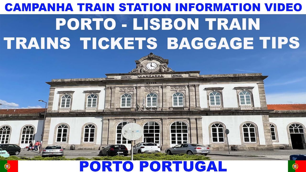 PORTO CAMPANHA TRAIN STATION - INFORMATION - TICKETS - PLATFORM - LOCKERS - FOOD - WASHROOMS - TAXI