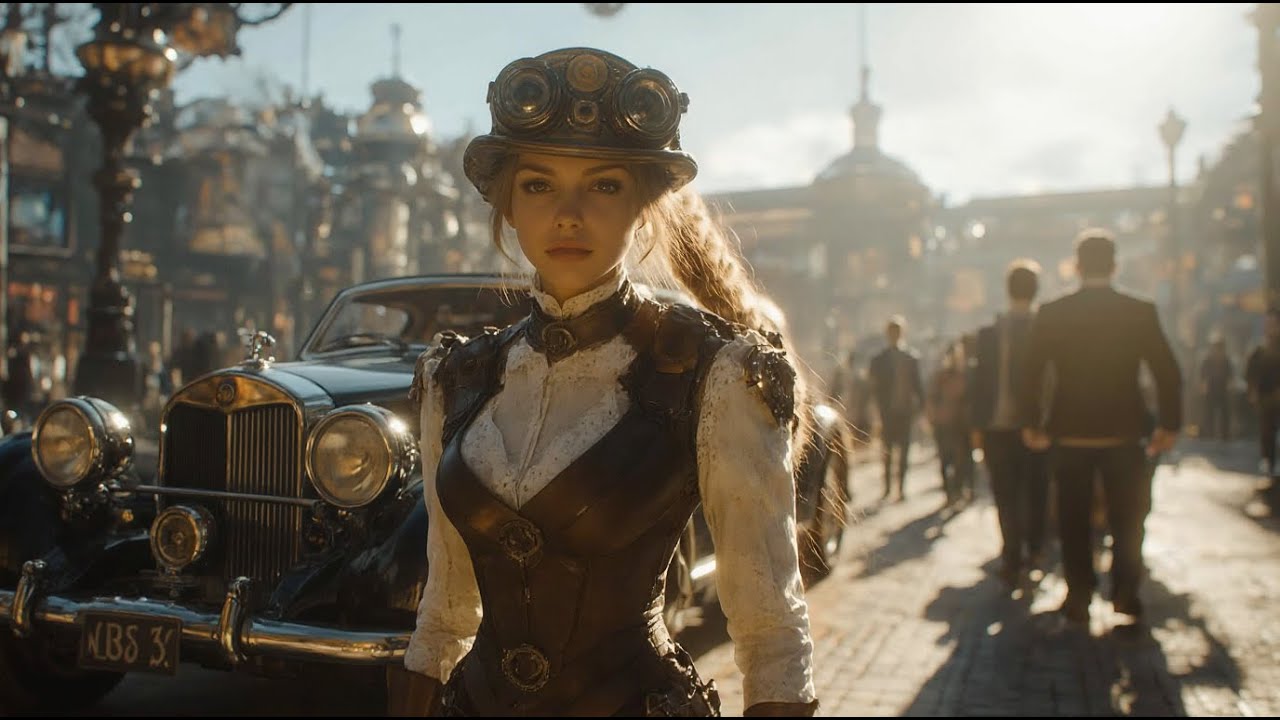 Steampunk Ball - AI Short Film