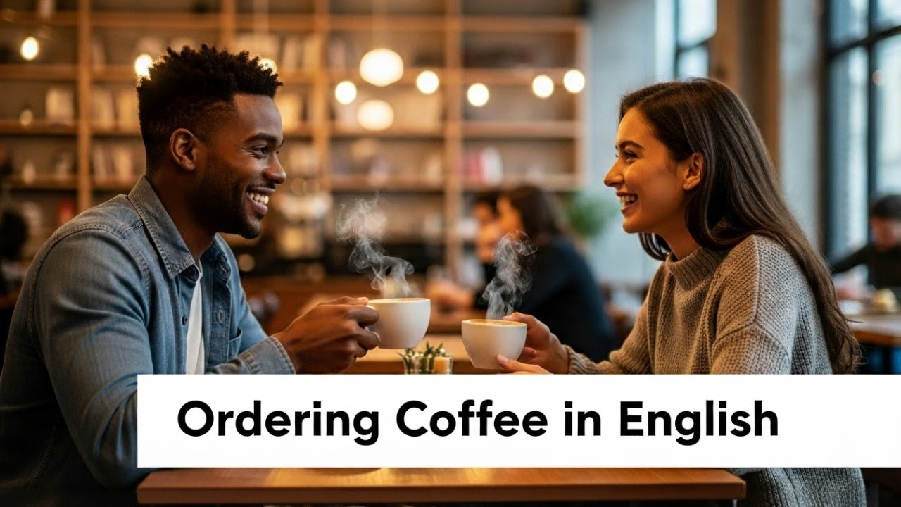 How to Order Coffee in English | Daily English Conversation for Beginners