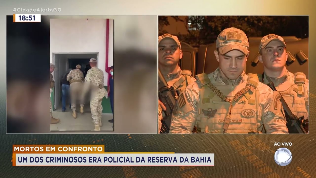 MORTOS EM CONFRONTO: INVESTIGADOS POR HOMICÍDIOS, ROUBO A BANCO E TRÁFICO DE DROGAS