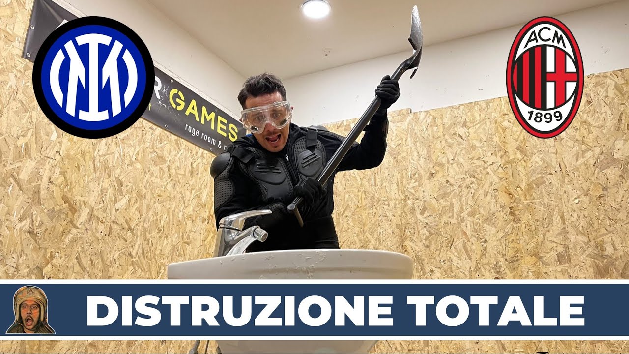 SPACCO TUTTO COL PIEDE DI PORCO! NON SI PUÒ PERDERE COSÌ! INTER-MILAN 1-2