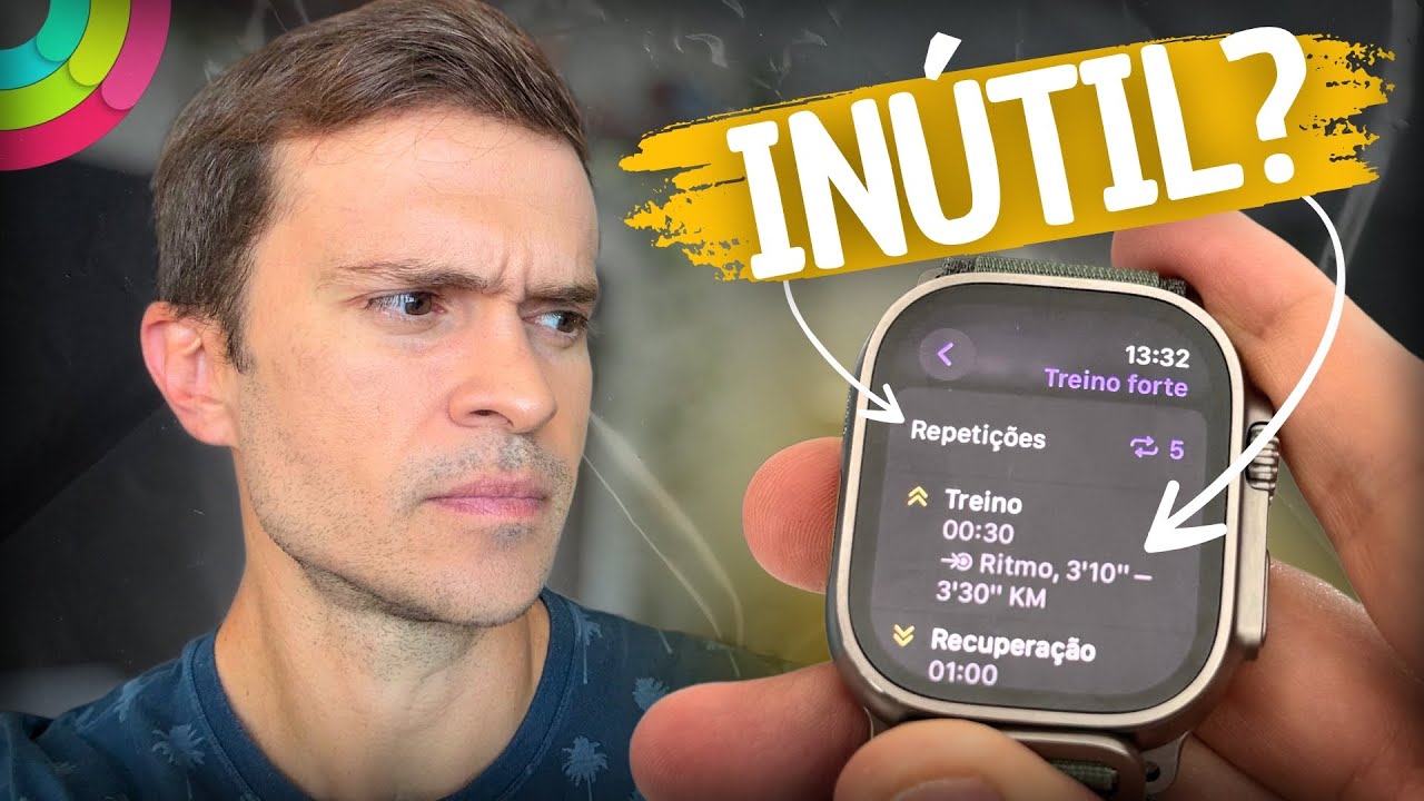 Como criar TREINOS ESTRUTURADOS de CORRIDA no Apple Watch