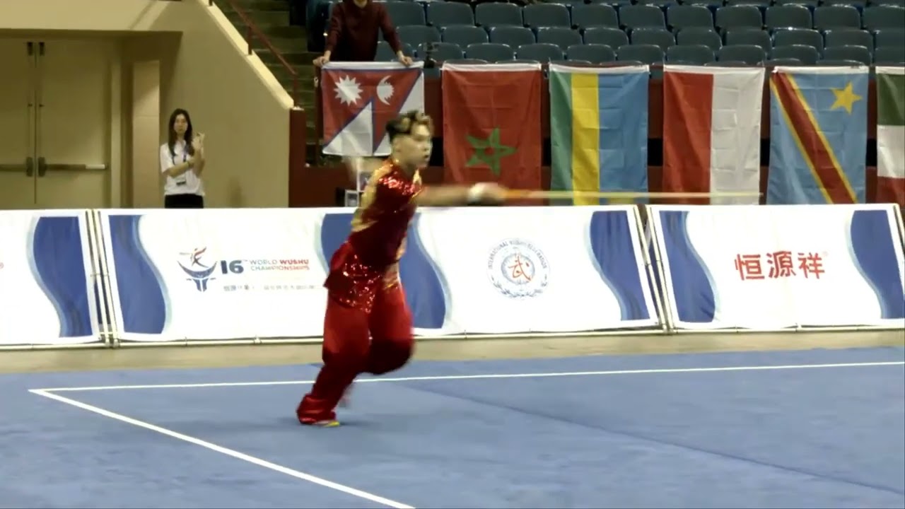 [2023] Lee Po-feng (TPE) Gunshu - HYX 16th World Wushu Championships