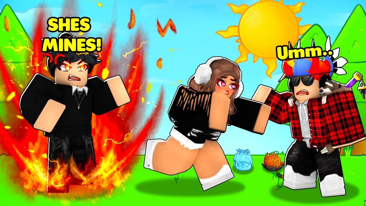 I Accidently STOLE His Girlfriend, And He Got MAD... (ROBLOX BLOX FRUIT)