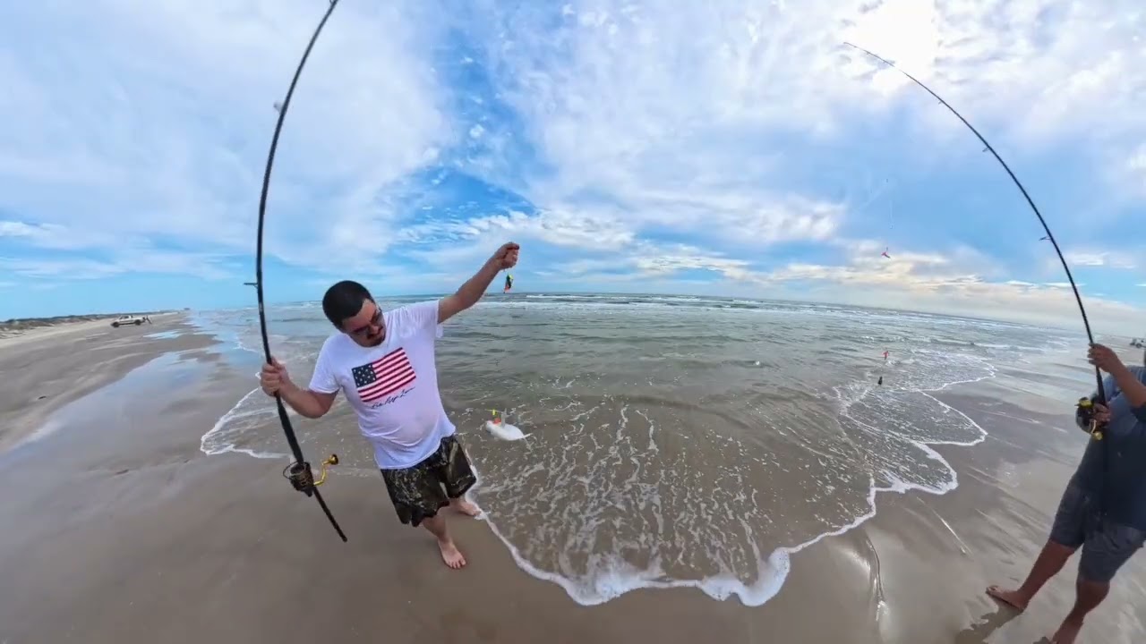 CHASING POMPANO IN PADRE ISLAND!