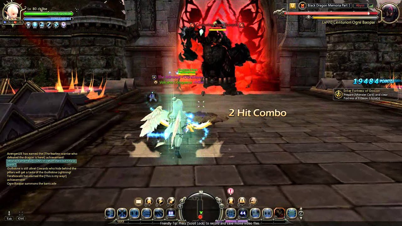 Dragon Nest SEA Sniper Lvl80 Solo BDN Memoria stage 1 [Post Revamp]