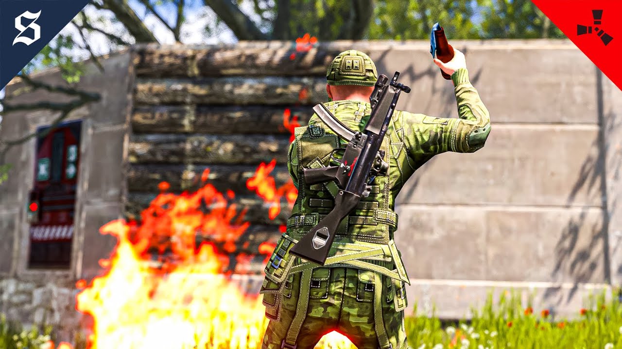 They forgot to Upgrade this Wall like a Silly Goose 🦢 - RUST SOLO #8 S122