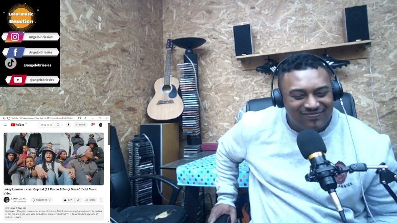 luxman Klaar regpraat (diss 21 promo&Pengi) Reaction