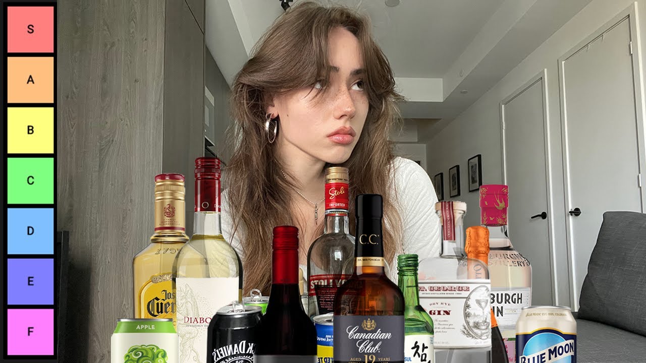 Alcohol Tier List Except I've Never Drank Anything Before