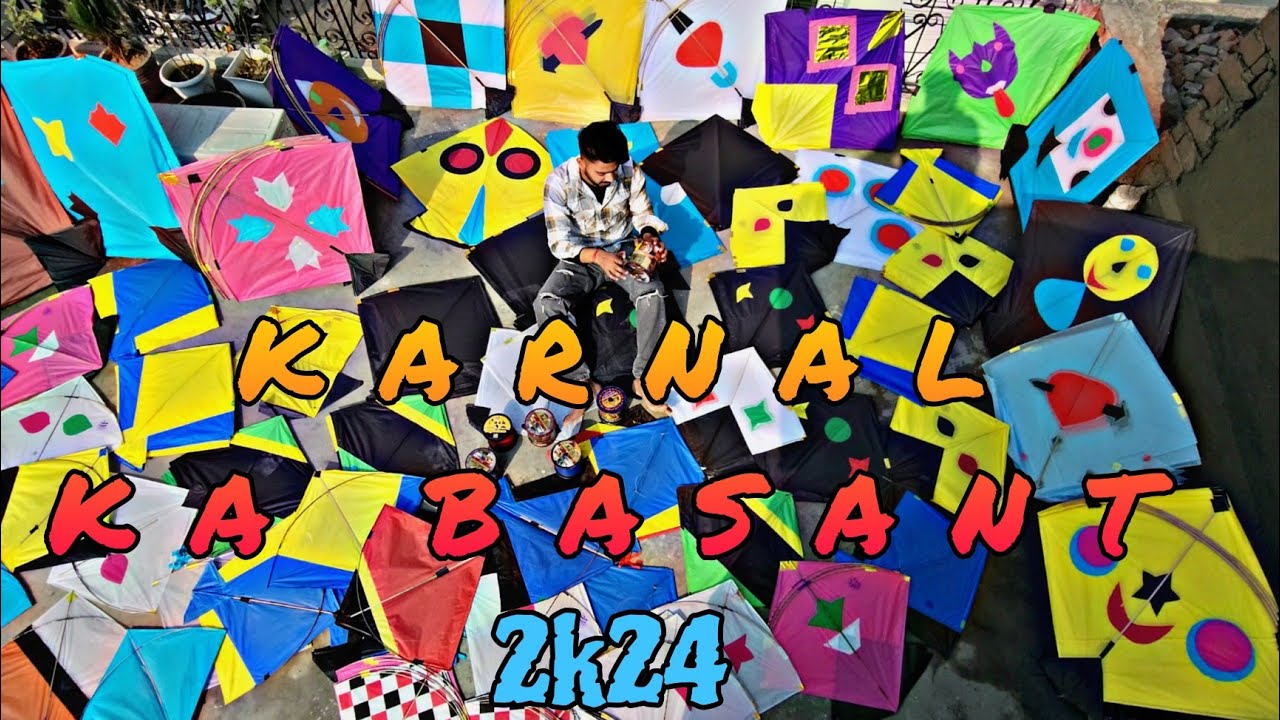 Karnal ka basant |Official vlogs |2k24 #kiteflying #kitelover #viralvideo