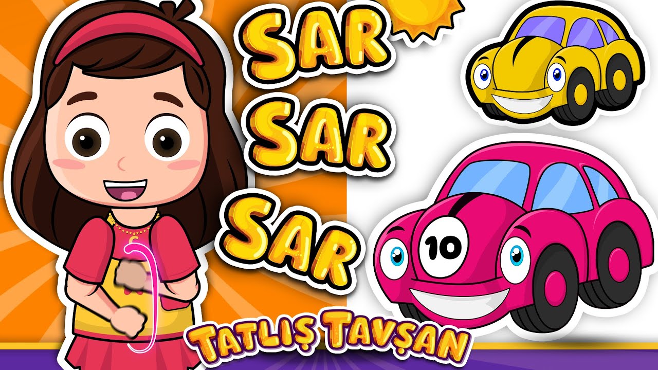 Sar Sar Makarayı · 10 Küçük Araba · Üşüdüm Şarkısı · Çocuk Şarkıları · 1 Saat · Tatlış Tavşan