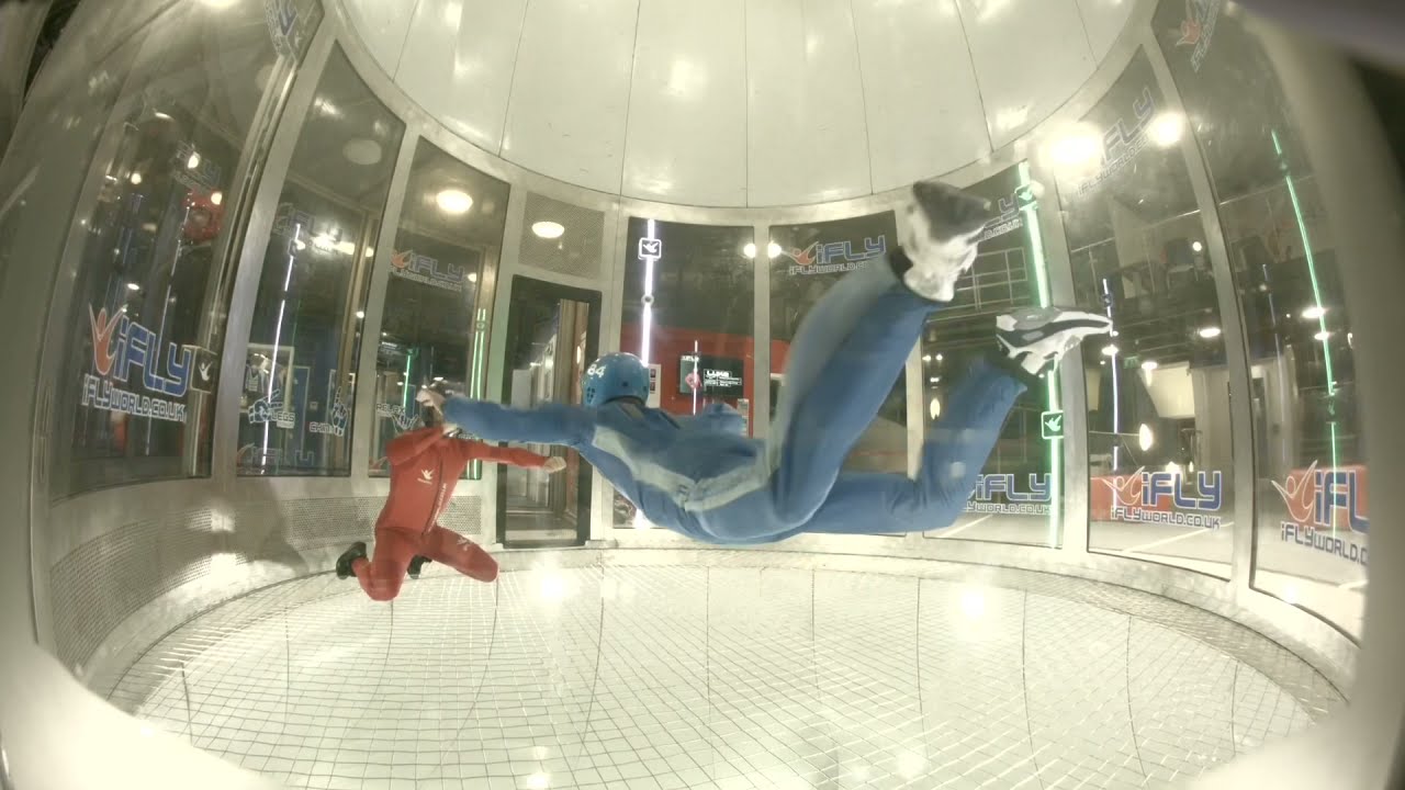 Pre AFF wind tunnel time, indoor skydiving #3