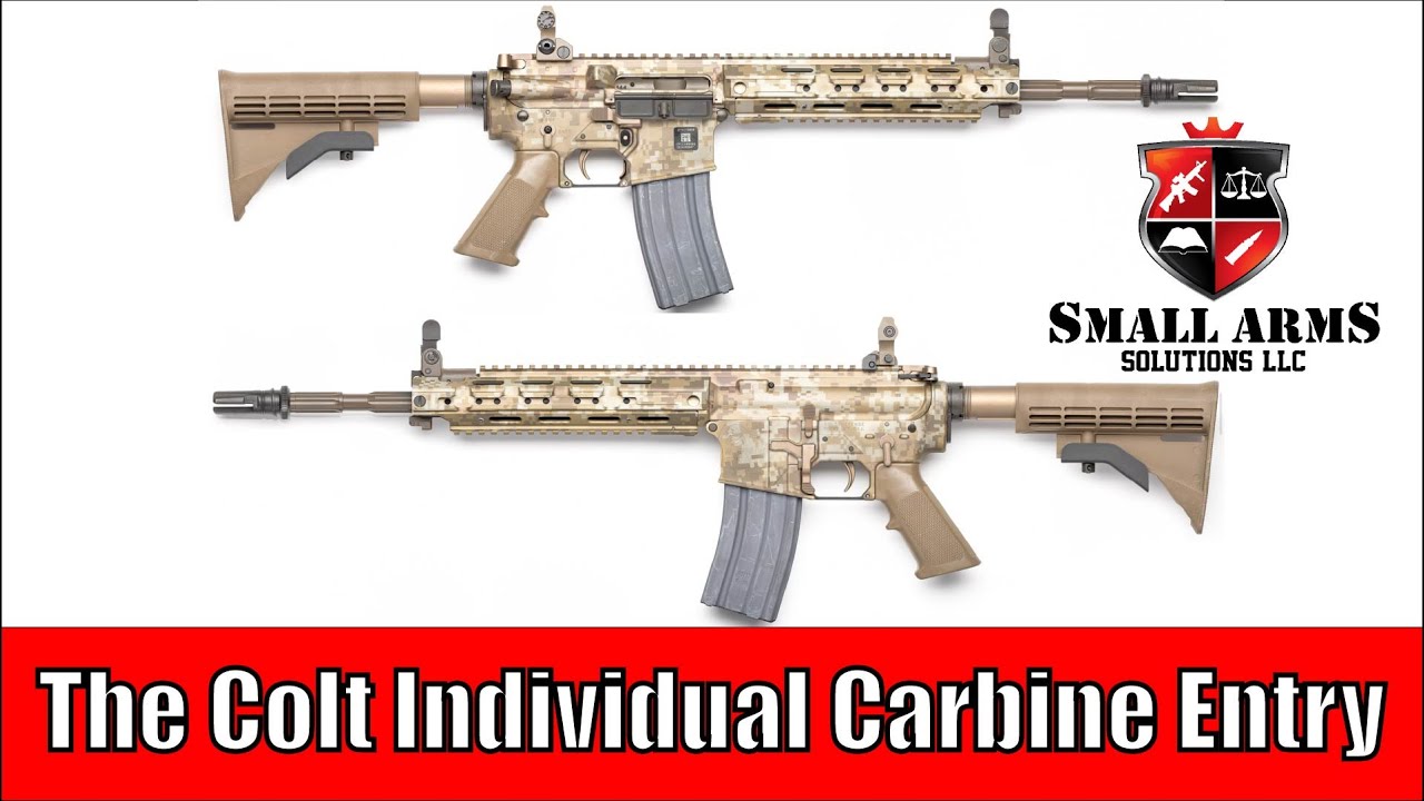 The Colt Individual Carbine Entry - Perhaps the M4’s Finest hour