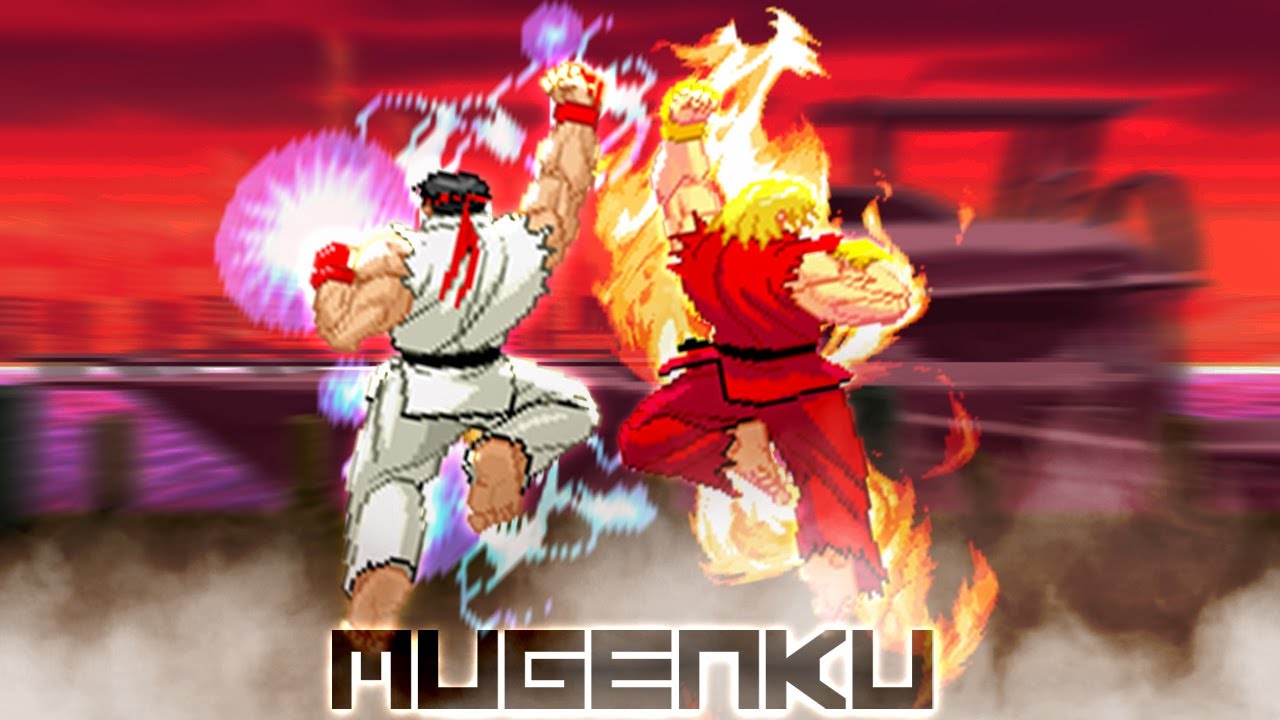 Ryu XvsSF vs Ken XvsSF. Street Fighter MUGEN