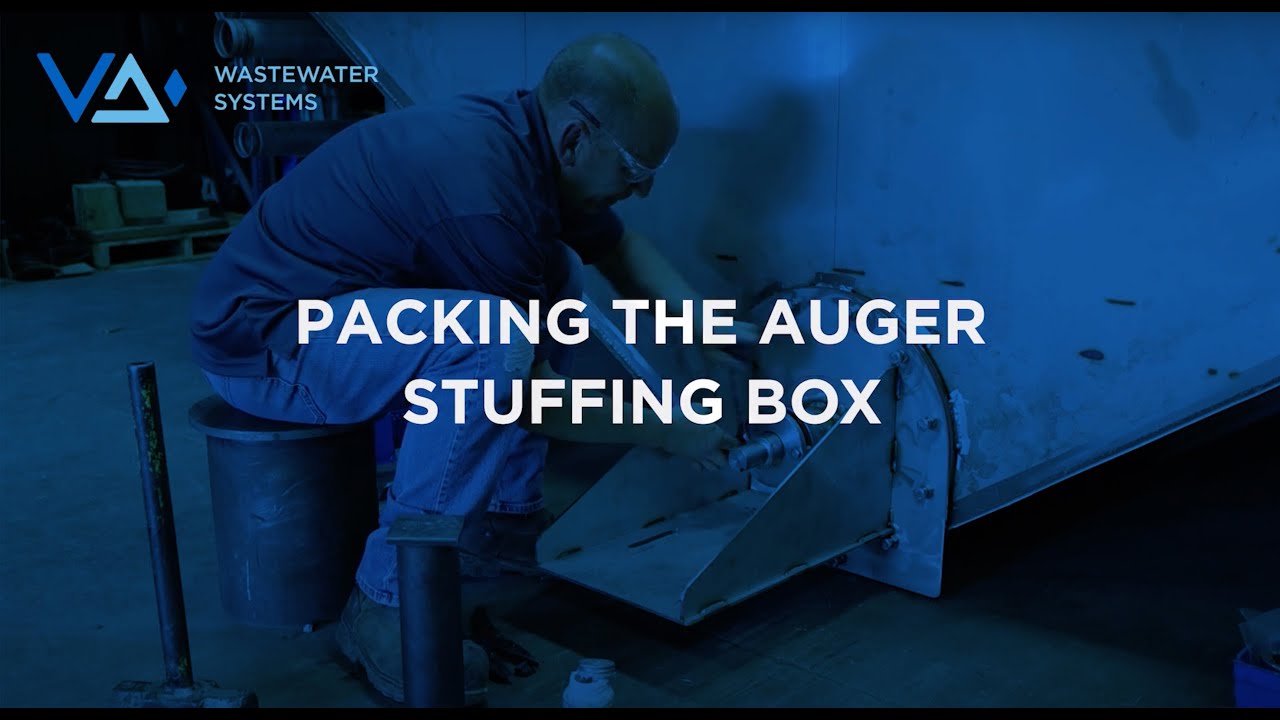 Packing the Auger Stufﬁng Box