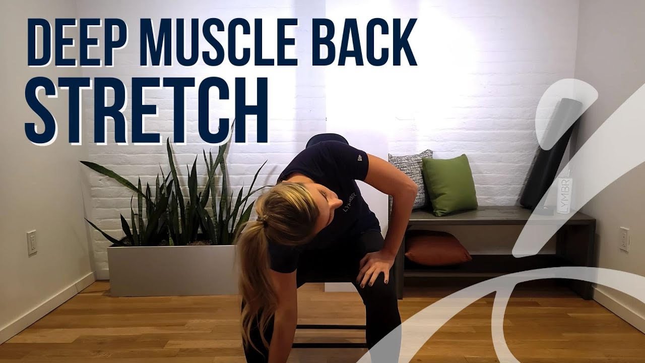 Deep Muscle Back Stretch for Serratus Posterior Release | Mid Back Tension Relief