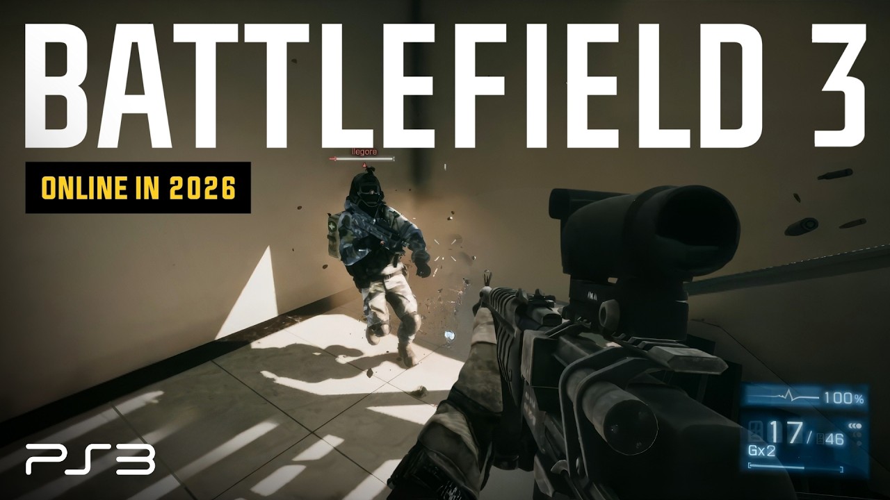 Battlefield 3 Back Online on PS3 in 2026 - Multiplayer Gameplay