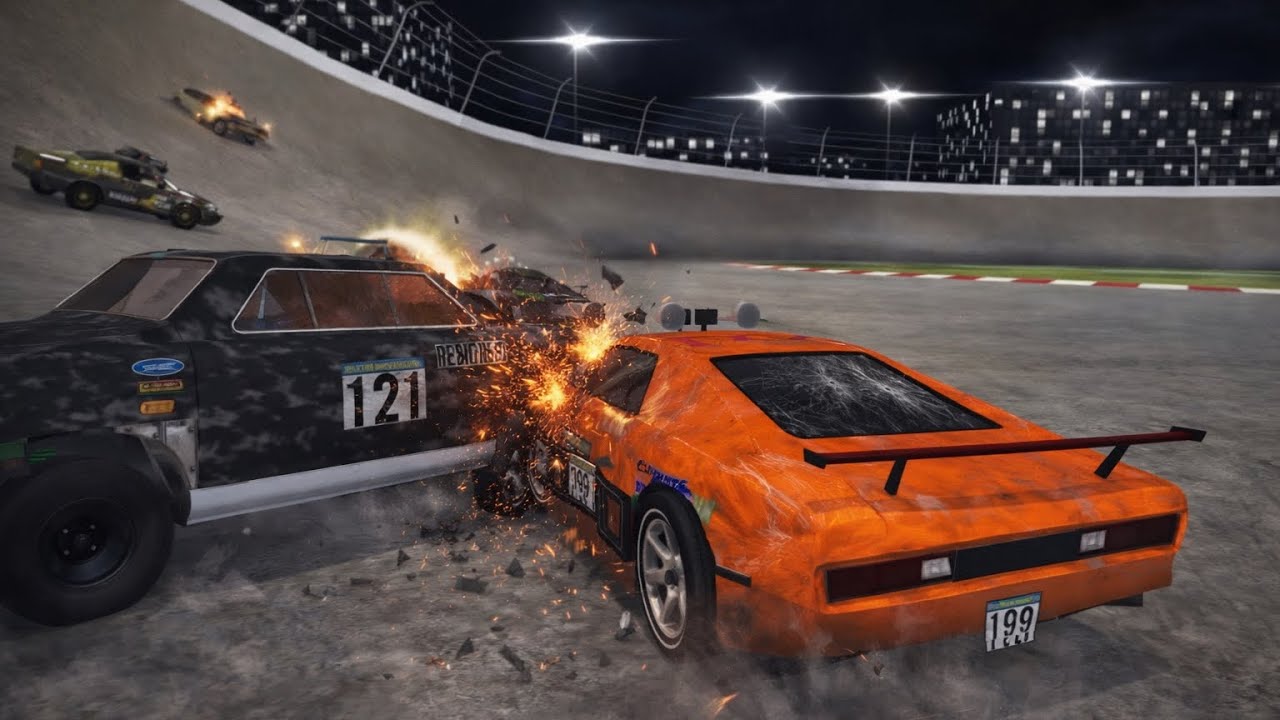 Demolition Derby 3 – Savage Arena Crashes & Intense Vehicle Damage