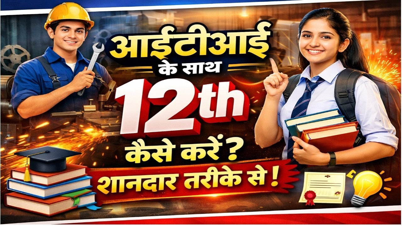 ITI के साथ 12th कैसे करें? 100% सही तरीका | Full Guide | ITI के साथ 12वीं करने का सबसे आसान तरीका