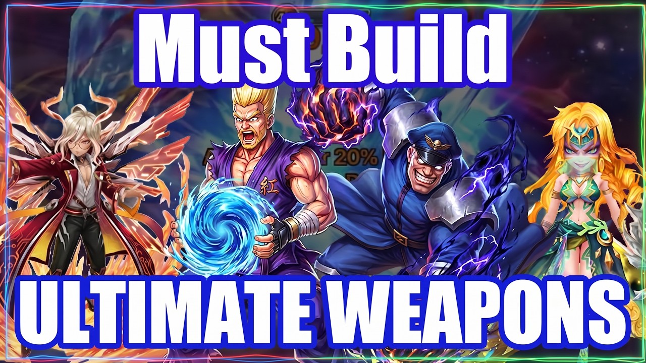 You Must Build! - Ultimate Turn2 Weapons(Daphnis, Water Paul, Borgnine, Sonia)【Summoners War RTA】