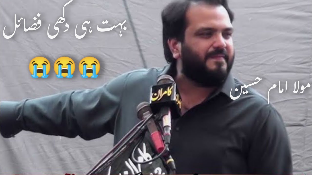 Syed Zakir. Najam Hussain ke Hazram imam Hussain or bibi fiza pe wayrn 