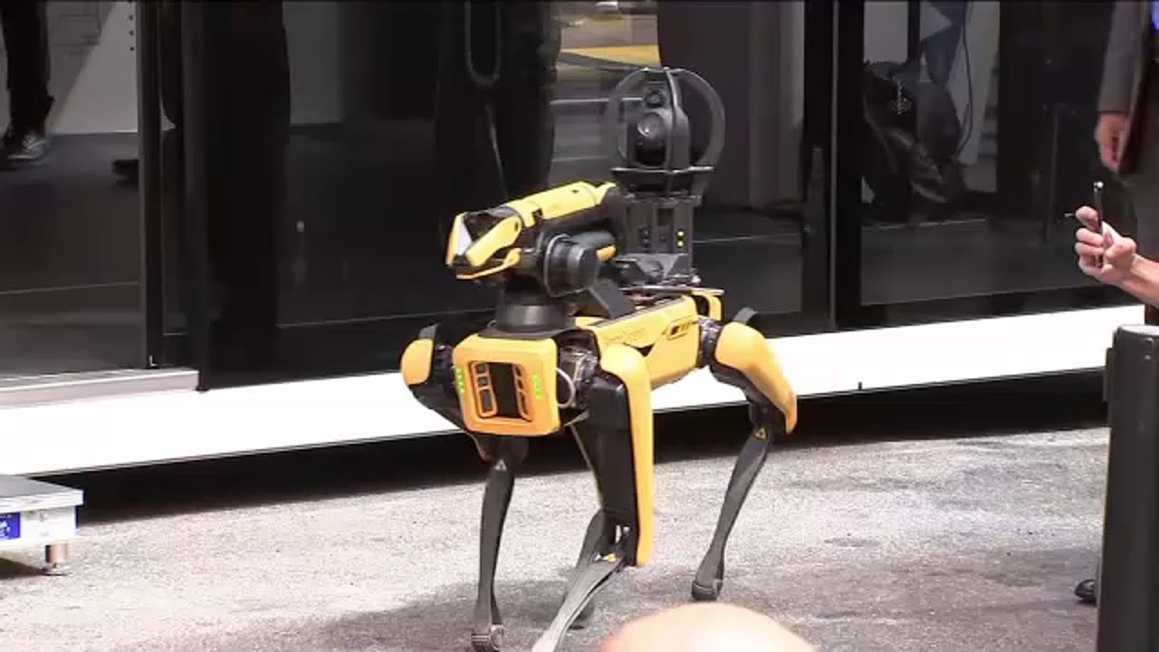 City to highlight digidogs, drones used in NYC parking garage collapse clean-up