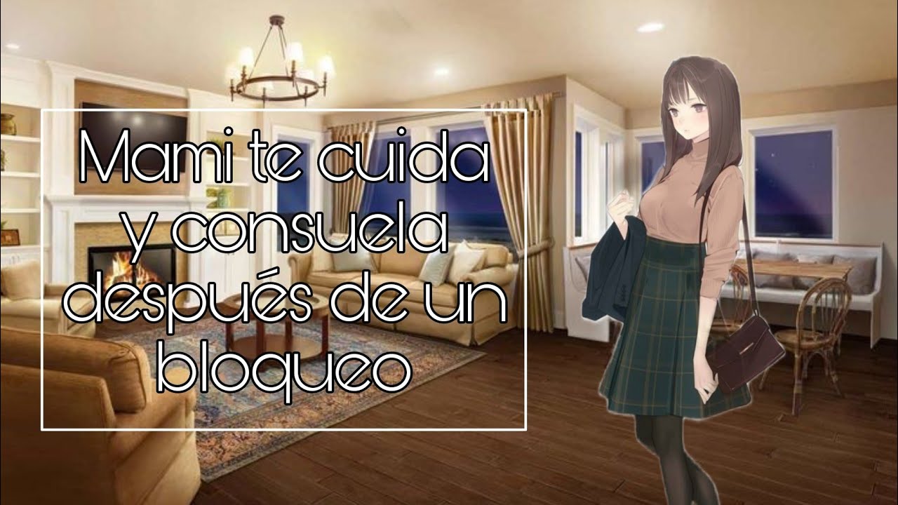 ASMR Roleplay - Tu linda mami te cuida y consuela después de un bloqueo...