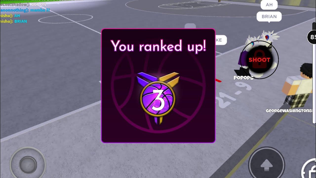 Rehitting Mamba 3 Rank In Hoopz! (Roblox Basketball 🏀)