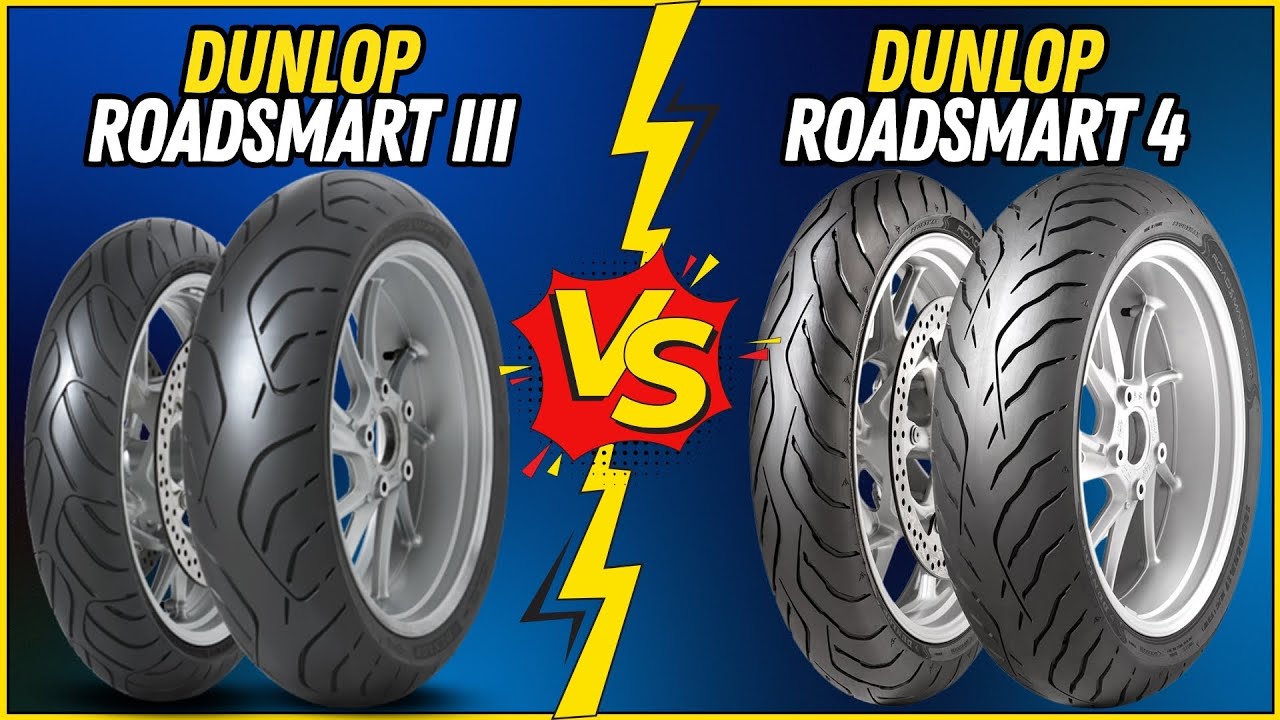 Dunlop Roadsmart III против Dunlop Roadsmart 4: эволюция туристических шин