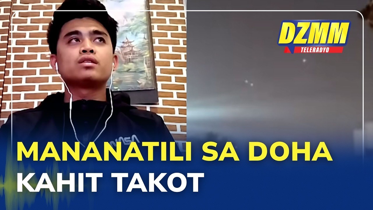 Fear grips some OFWs in Doha amid Iran missile strikes | 'Yan Tayo (07 March 2026)