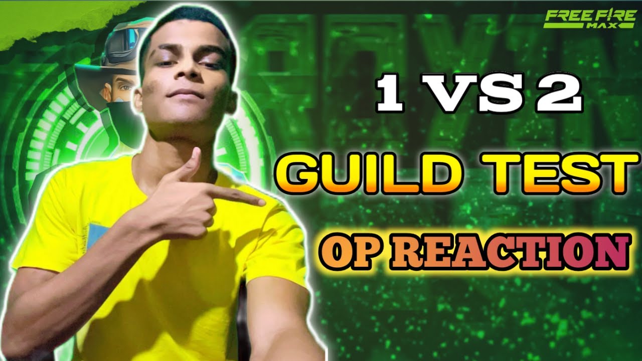 FF FACECAM LIVE GUILD TEST | 1 VS 2 EASY GUILD TEST 😎 #fflive #bijonlive