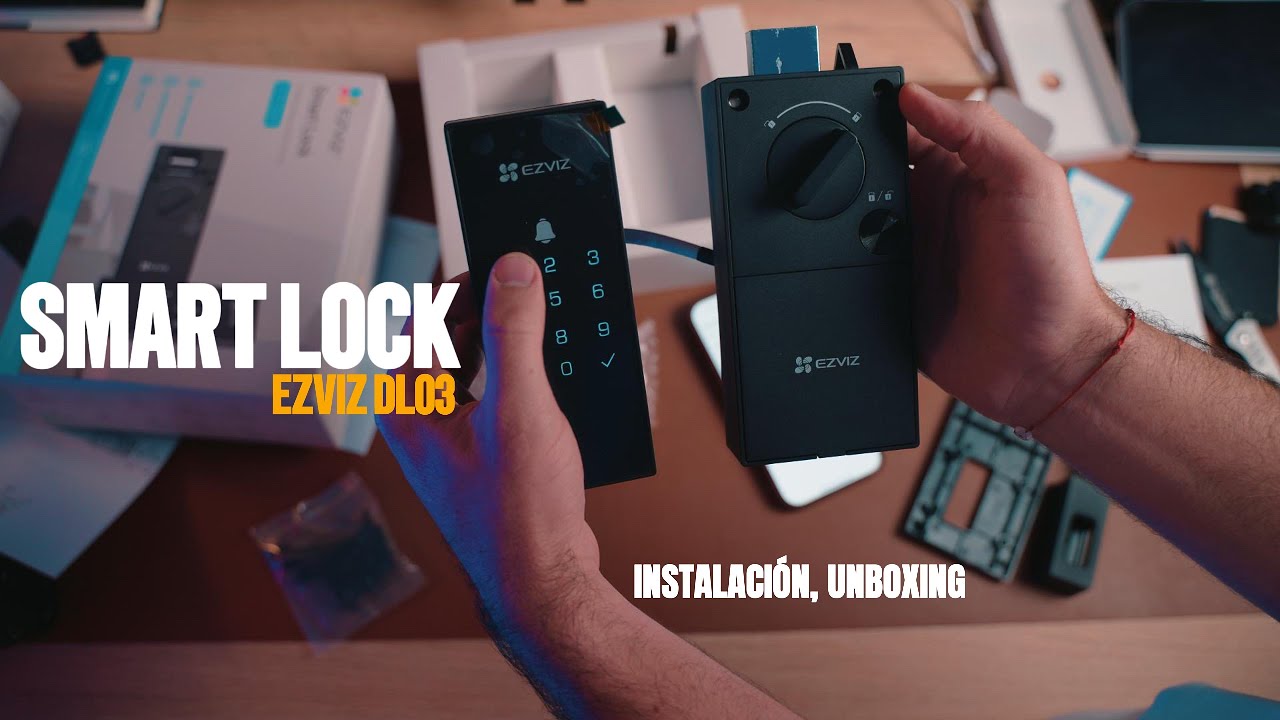 SMART LOCK EZVIZ DL03 | UNBOXING, INSTALACIÓN | 2024