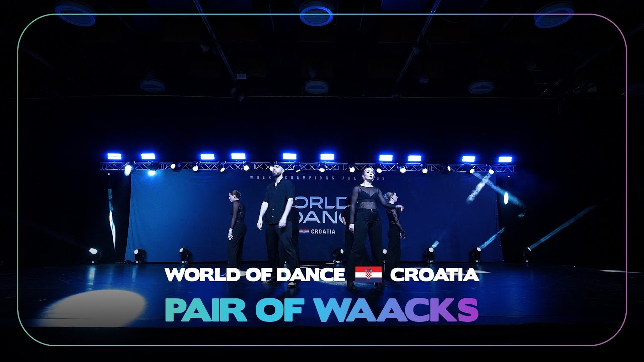 PAIR OF WAACKS | 2nd Place Team Division | World of Dance Croatia 2025 | #WODCroatia25