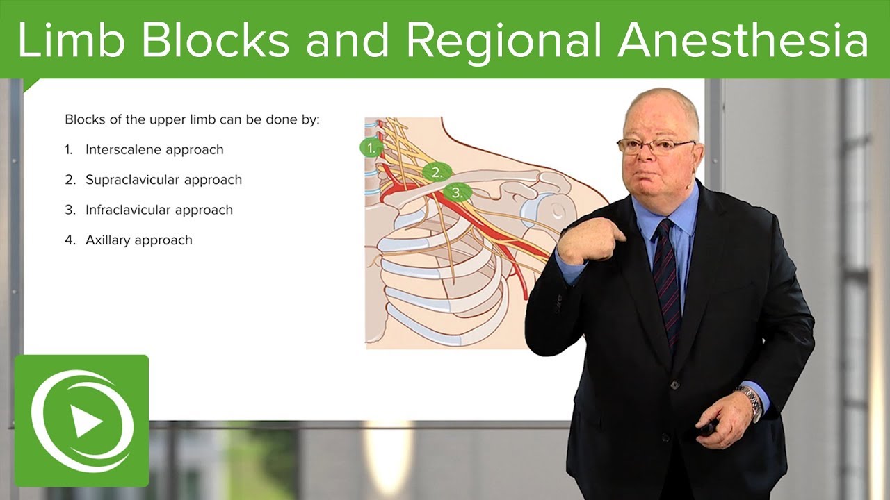 Other Limb Blocks and Intravenous Regional Anesthesia – Anesthesia | Lecturio