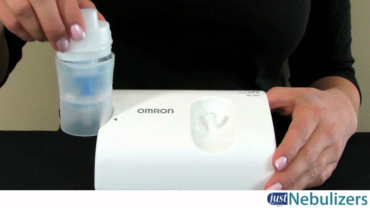 Just Nebulizers: Omron CompAir Nebulizer System NE-C801