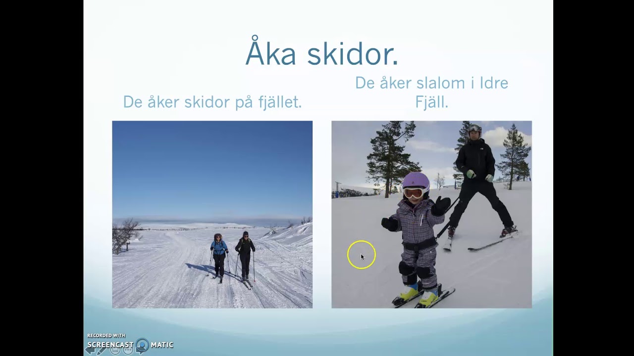 Vinter i Sverige SFI Älvdalen