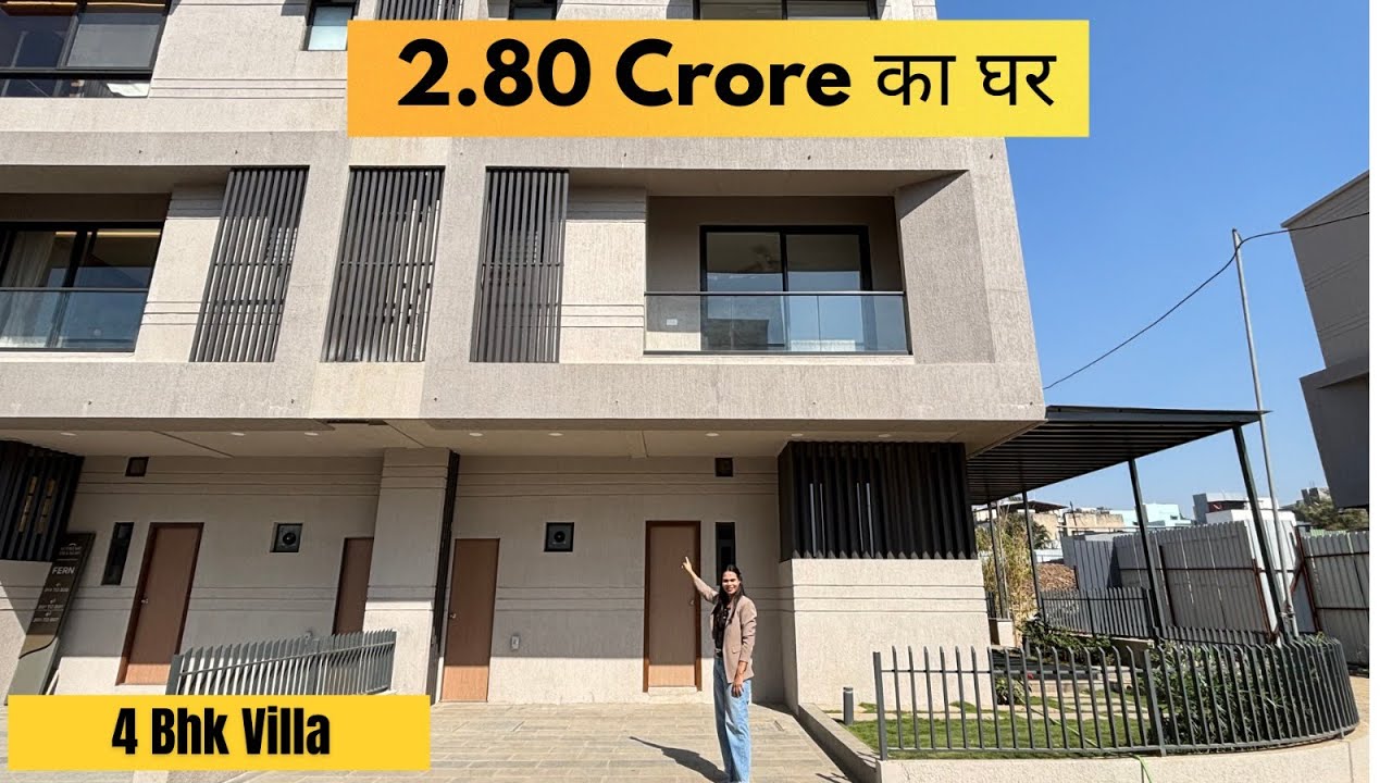 Luxury 4 BHK Villa in Somatane Pune / Contact us- 9309106745 / 9834506815 #realestate #housedesign