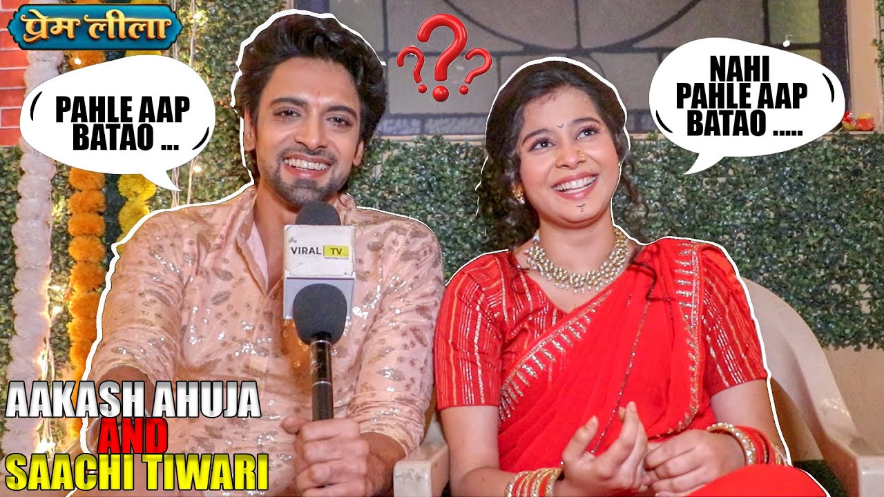 Aakash Ahuja and Saachi Tiwari Share Their Thoughts With Fans Funny and Masti Cute Moments  On Se