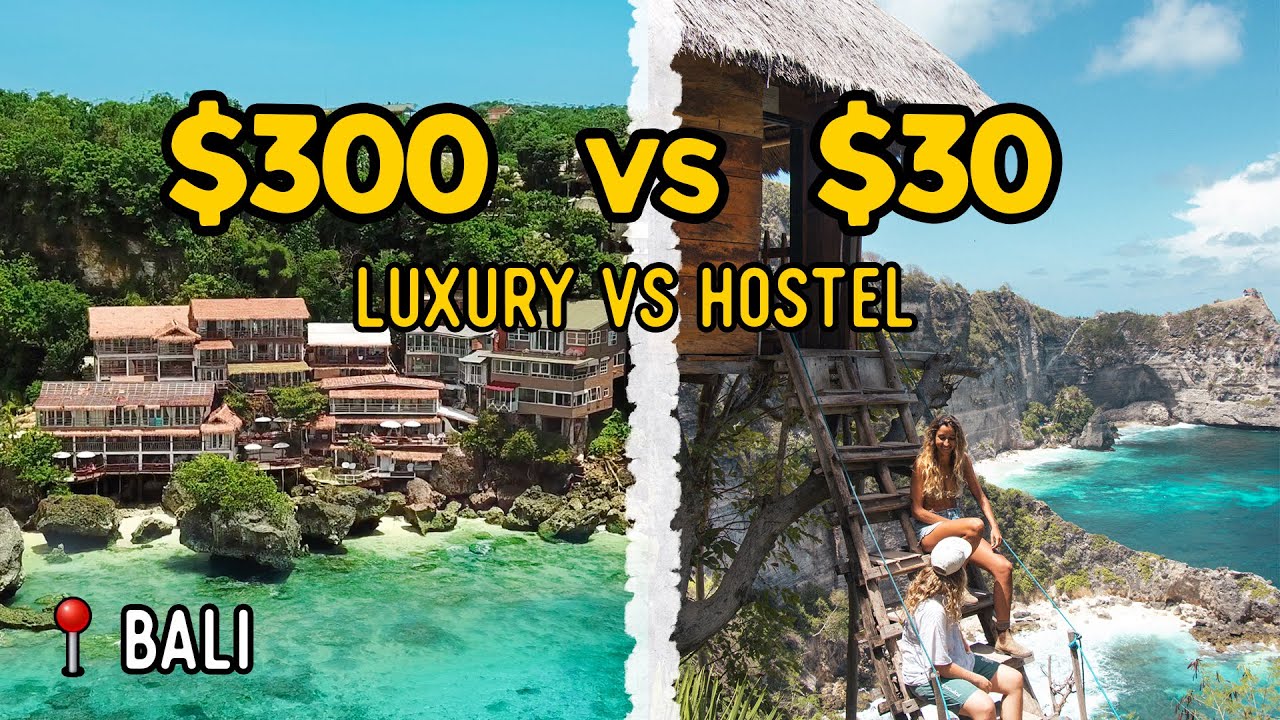 $300 vs $30 Hotel 🌴  Bali, Indonesia