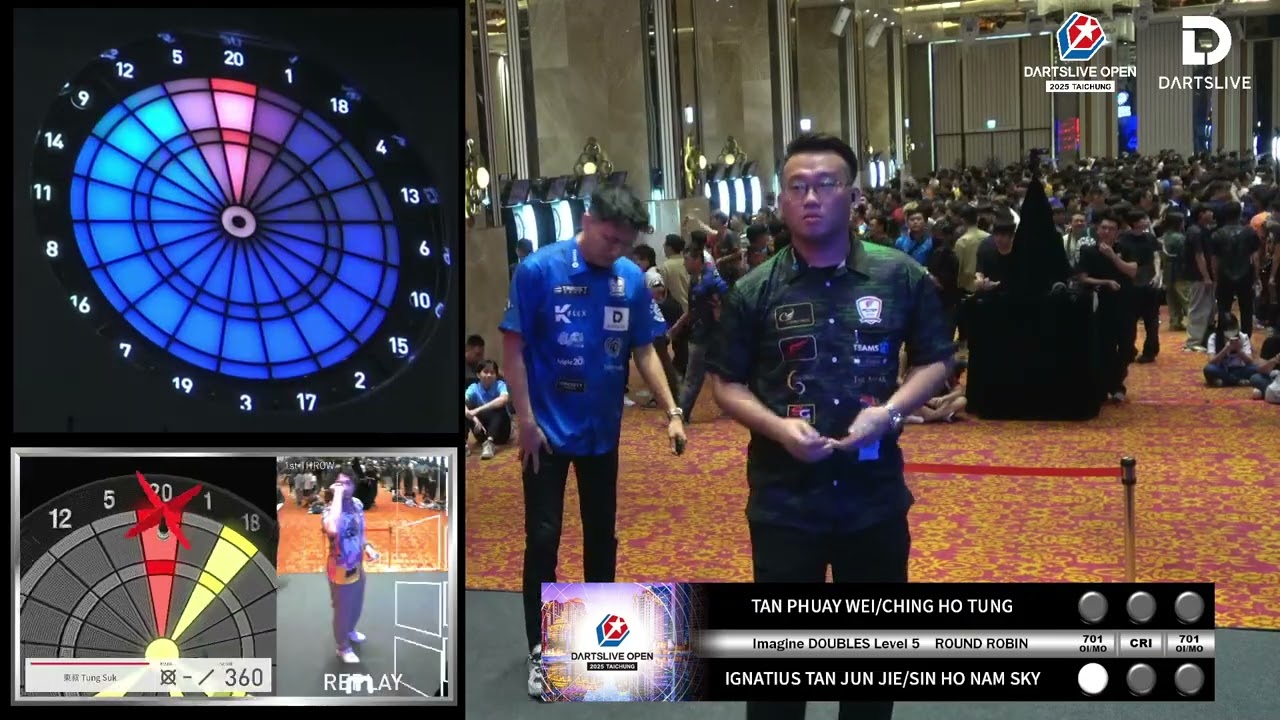 Imagine DOUBLES Lv.5 Robin Round TAN PHUAY WEI & CHING HO TUNG VS  IGNATIUS TAN JUN JIE & SIN HO NAM
