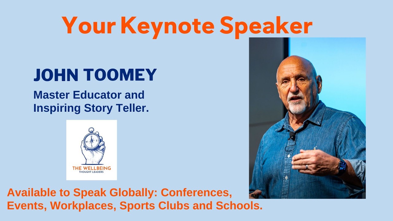 John Toomey - International Keynote Speaker
