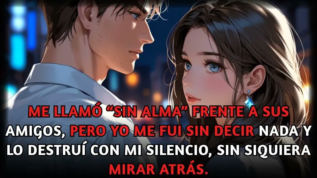 Me llamó “sin alma” frente a sus amigos; me alejé sin decir nada y lo destruí con mi silencio.