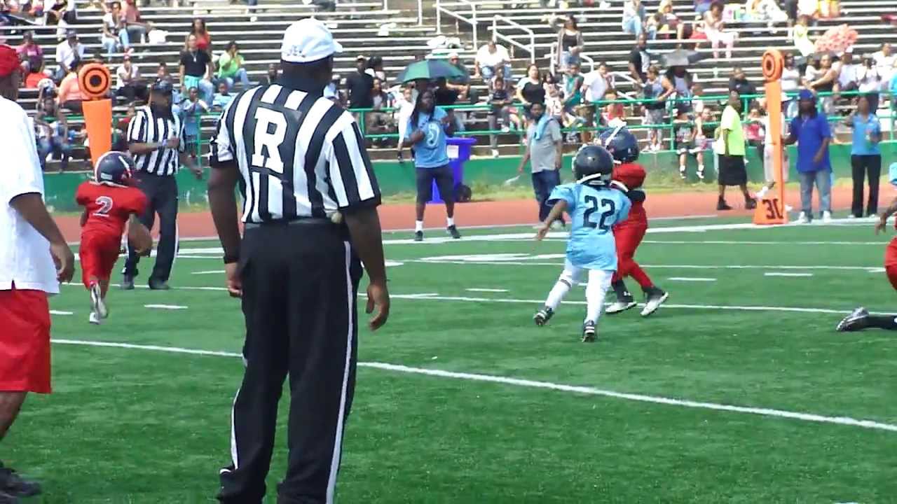BISON-BLITZ OPEN SEASON GAME TYING TOUCHDOWN VS FBR (SPINGUARN HS DC)-SEPTEMBER 7 2013