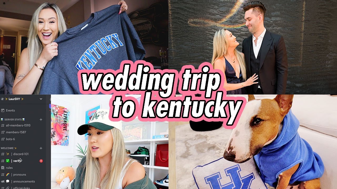 wedding trip to kentucky + join the GROUP CHAT!!
