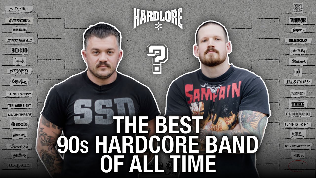 HardLore: The Best 1990’s Hardcore Band (Tournament Bracket)