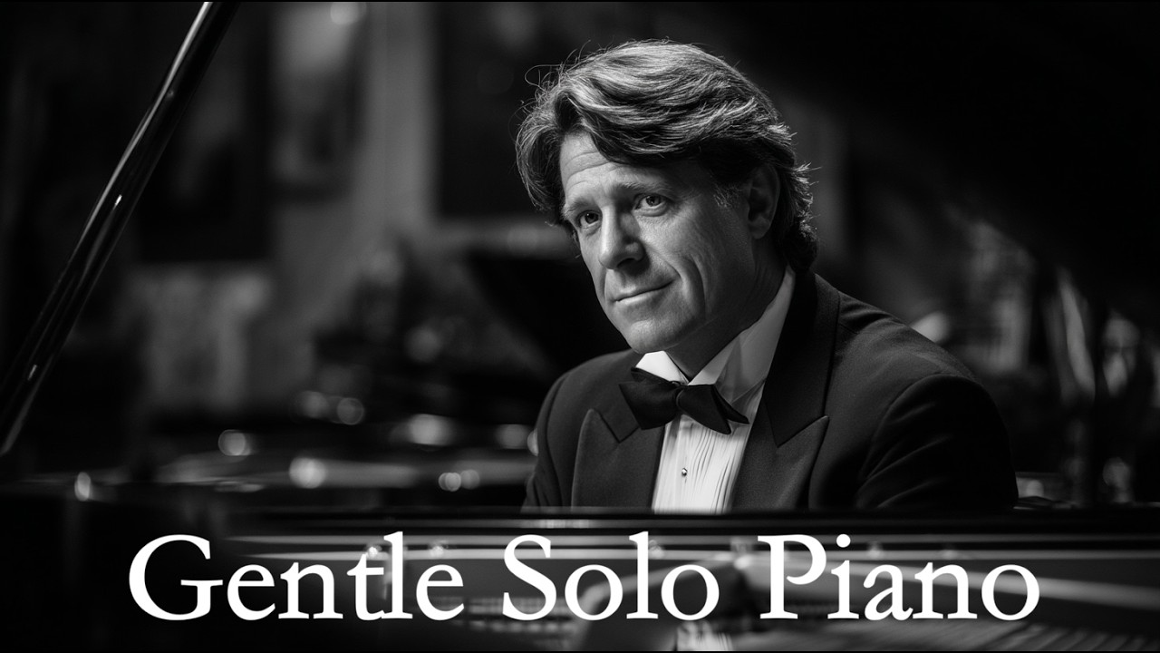 Gentle Solo Piano  Relaxing, Intimate Jazz for a Cozy Evening