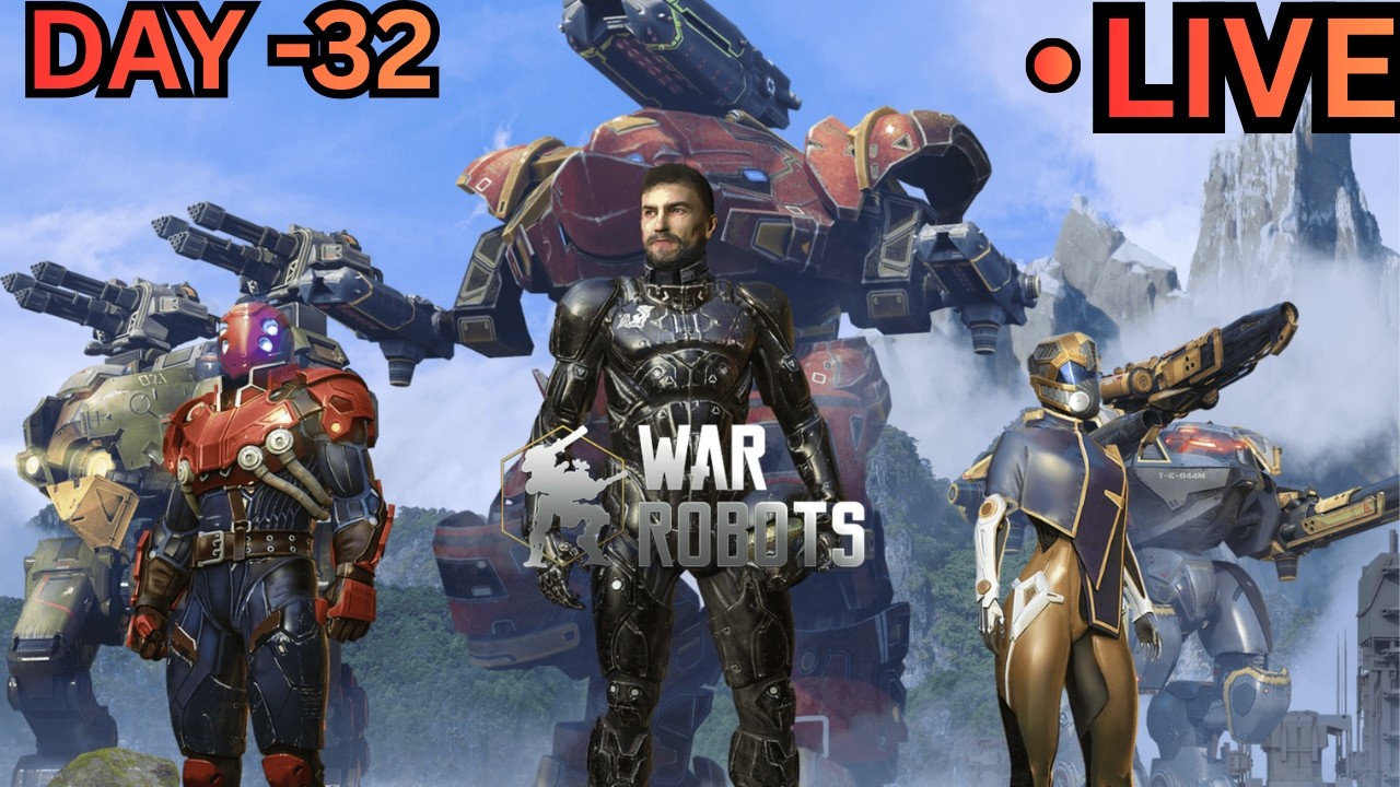 | WAR ROBOTS CHILL LIVE STREAM DAY 32 #warrobotslive #warrobotsindia #warrobots