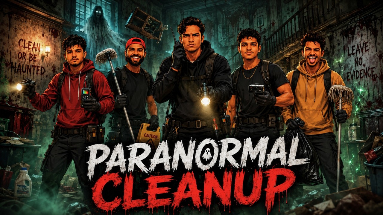 බූත ගෙවල් සුද්ද කරමු - Paranormal Cleanup