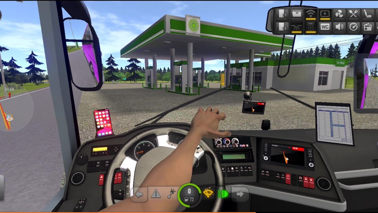 Bus simulator ultimate /⛽️🚥🌎Petrol /MAN Lions coach 2020 /Smooth Control