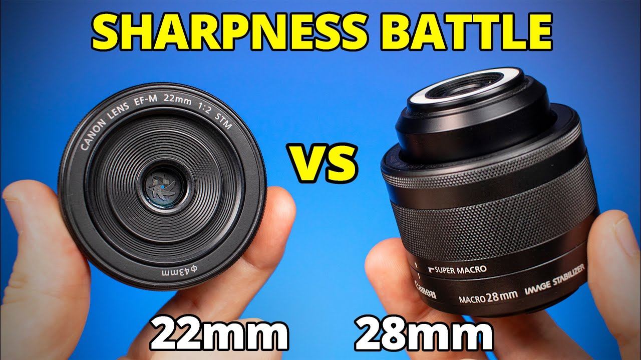 Canon 22mm f2 vs Canon 28mm f3.5 - Sharpness Test no.5